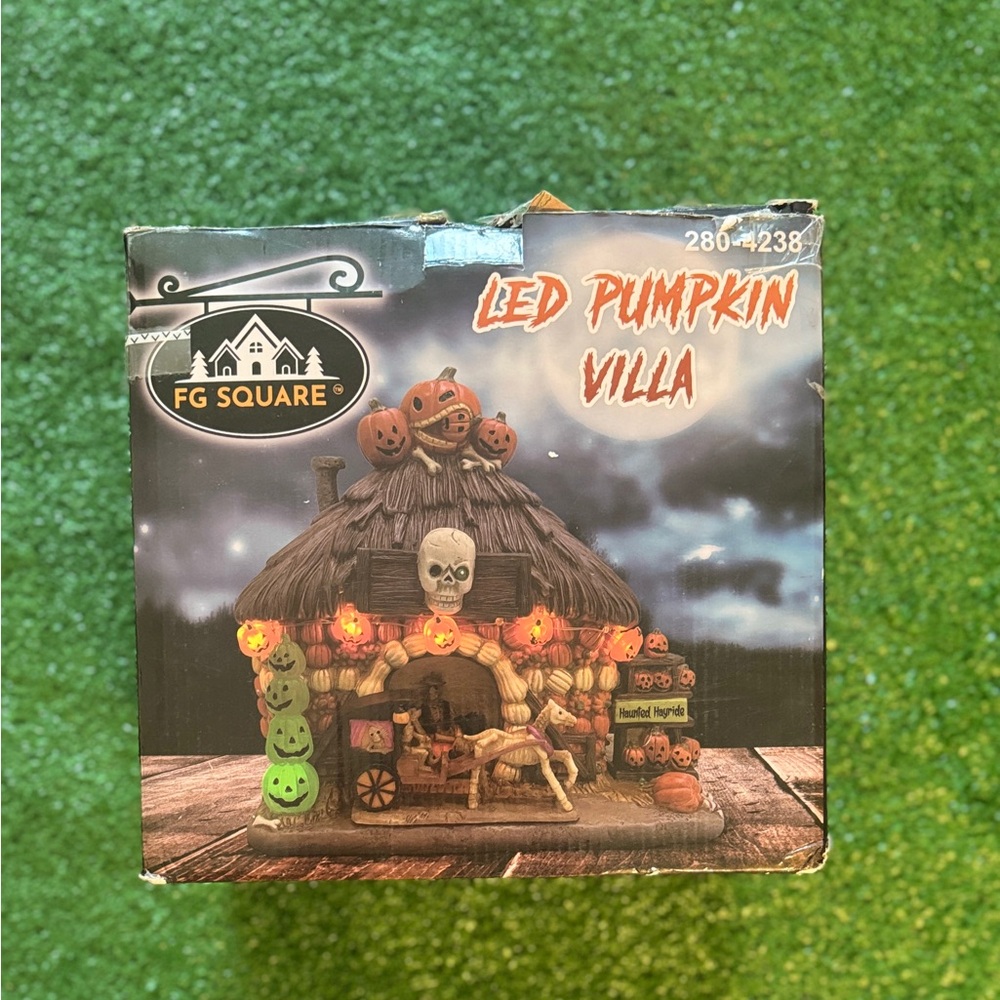 LED Pumpkin Villa - Halloween Decoration
